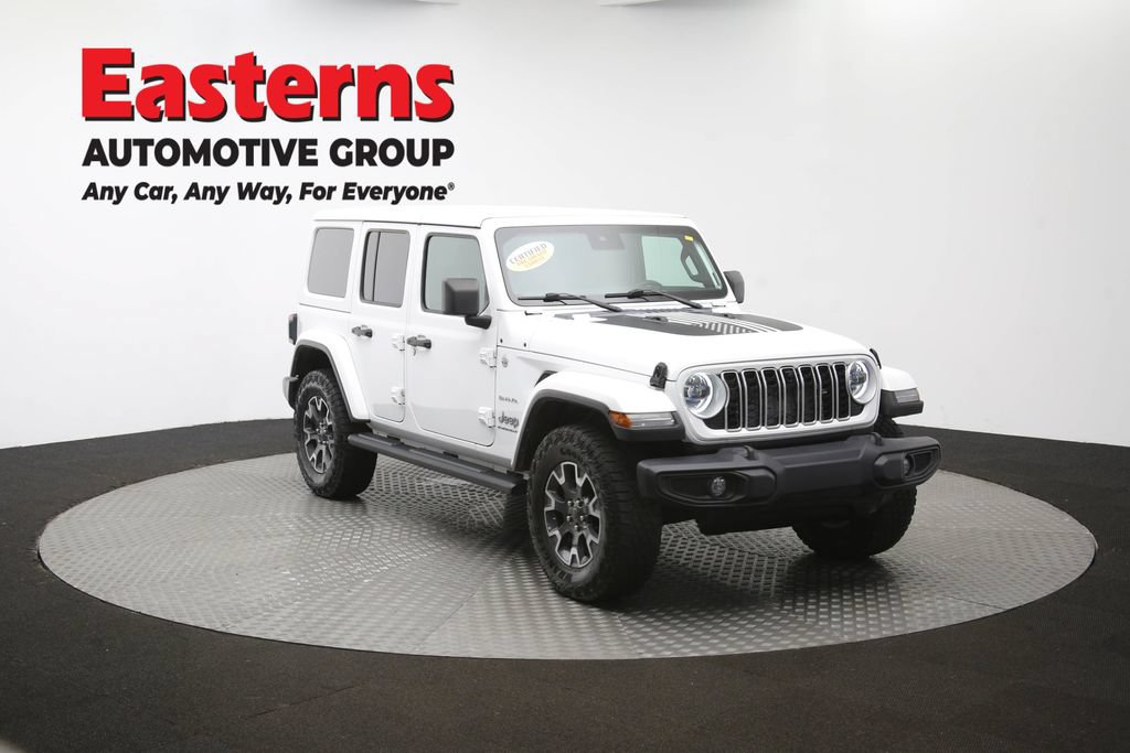 Used 2024 Jeep Wrangler Unlimited Sahara w/ Dual Top Group AWD/4WD image 49