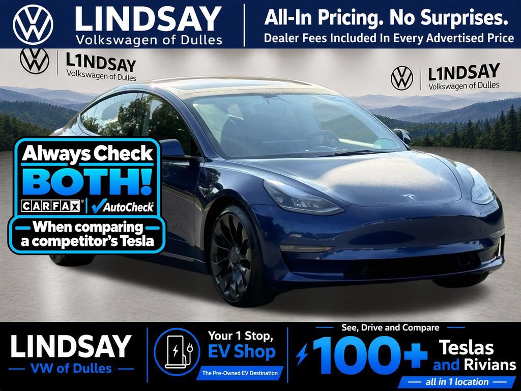 Used 2023 Tesla Model 3 Performance