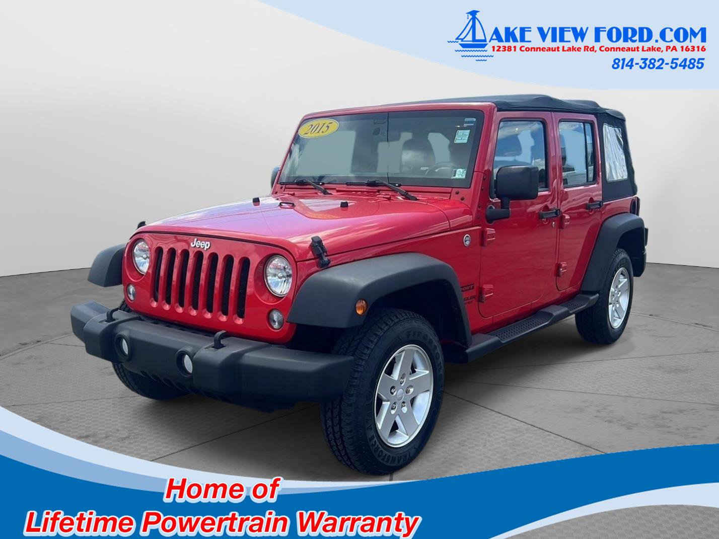 Used 2015 Jeep Wrangler Unlimited Sport AWD/4WD image 1