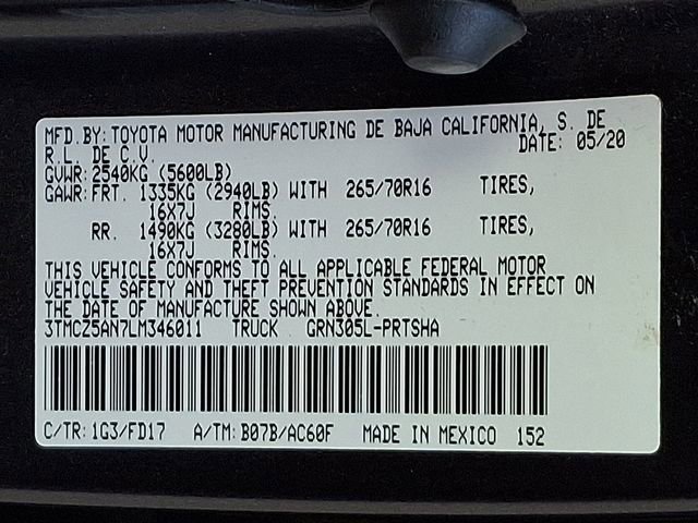 Used 2020 Toyota Tacoma TRD Off-Road image 31