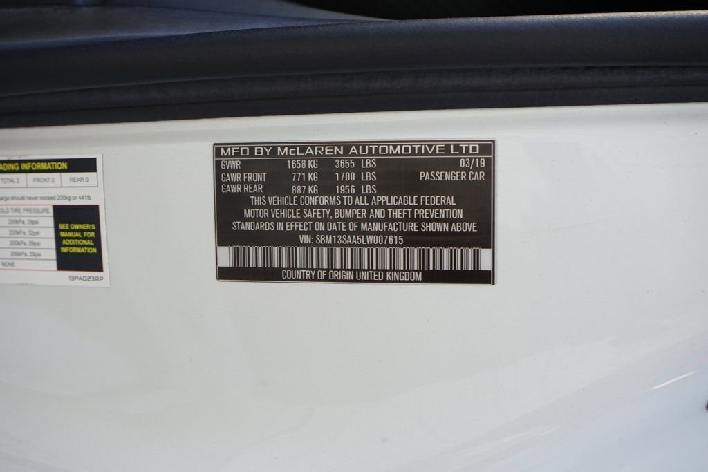 Used 2020 McLaren 600LT Spider image 31