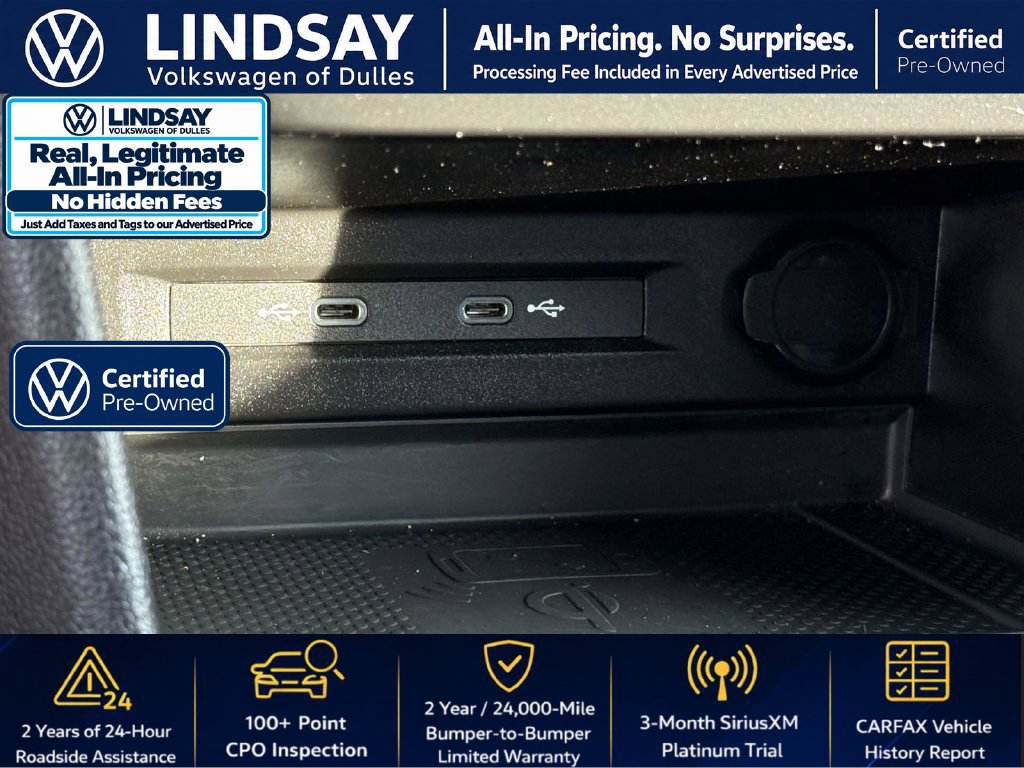 Certified 2023 Volkswagen Tiguan SE w/ Panoramic Sunroof Package AWD/4WD image 21