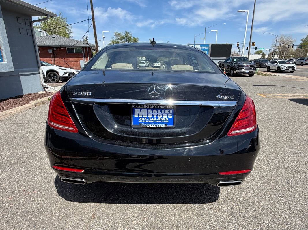 Used 2015 Mercedes-Benz S 550 4MATIC Sedan image 6