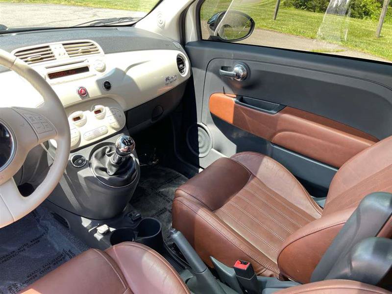 Used 2015 FIAT 500 Lounge w/ Luxury Leather Package FWD image 50