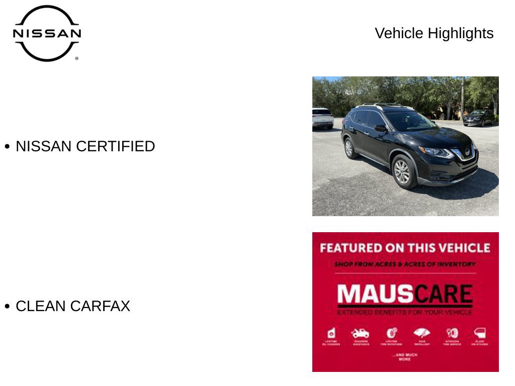 Certified 2020 Nissan Rogue S w/ Special Edition Package FWD image 8