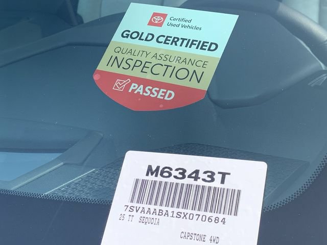 Certified 2025 Toyota Sequoia Capstone AWD/4WD image 39