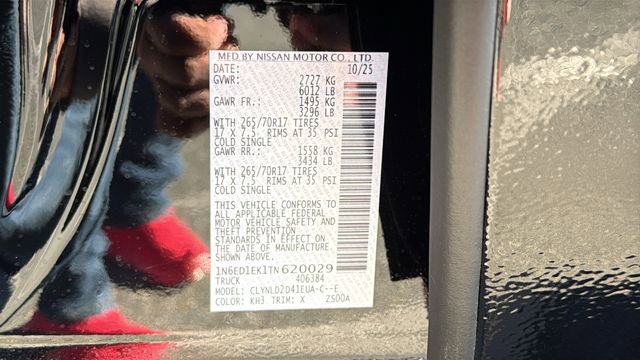 New 2026 Nissan Frontier PRO-4X w/ Pro-4x Convenience Package image 30