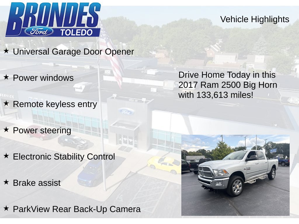 Used 2017 RAM 2500 Big Horn AWD/4WD image 32