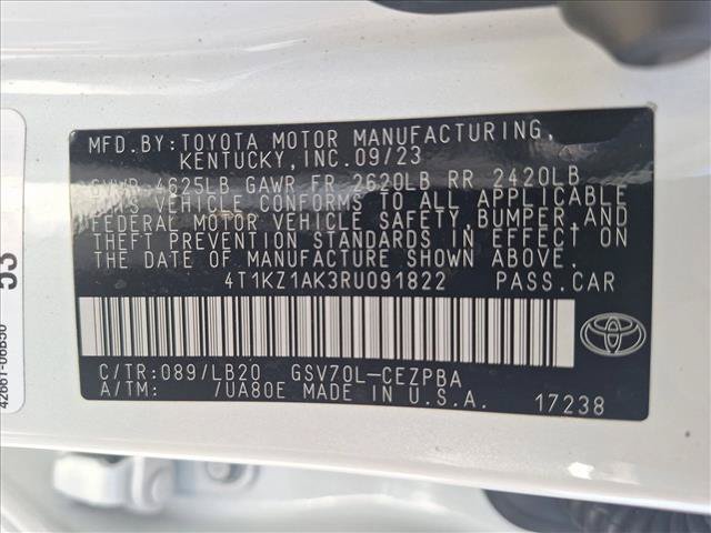 Certified 2024 Toyota Camry XSE w/ Navigation Package FWD image 20