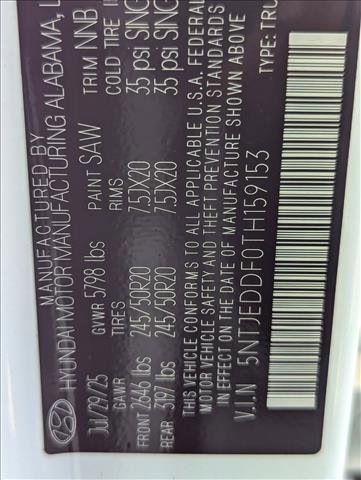 New 2026 Hyundai Santa Cruz Limited image 17