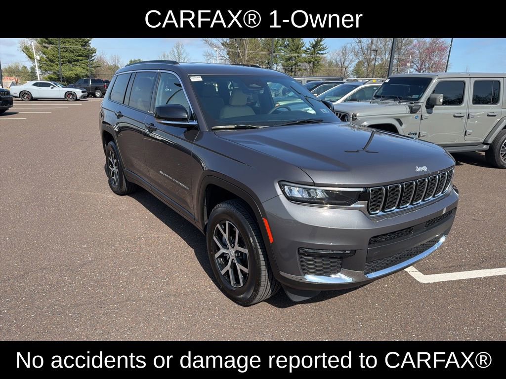Certified 2025 Jeep Grand Cherokee L Limited AWD/4WD image 2