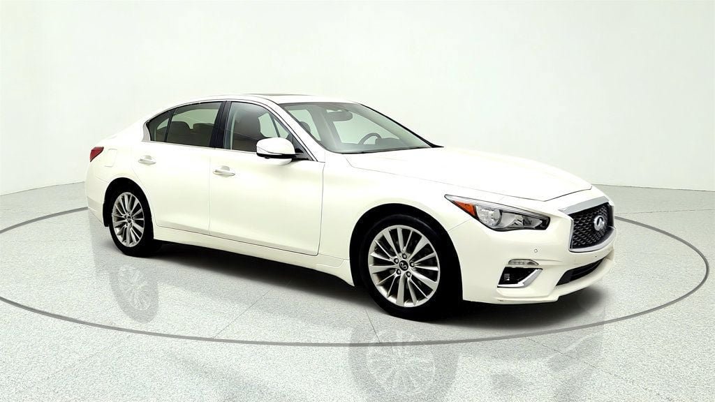Used 2023 INFINITI Q50 Luxe w/ Cargo Package AWD/4WD image 3