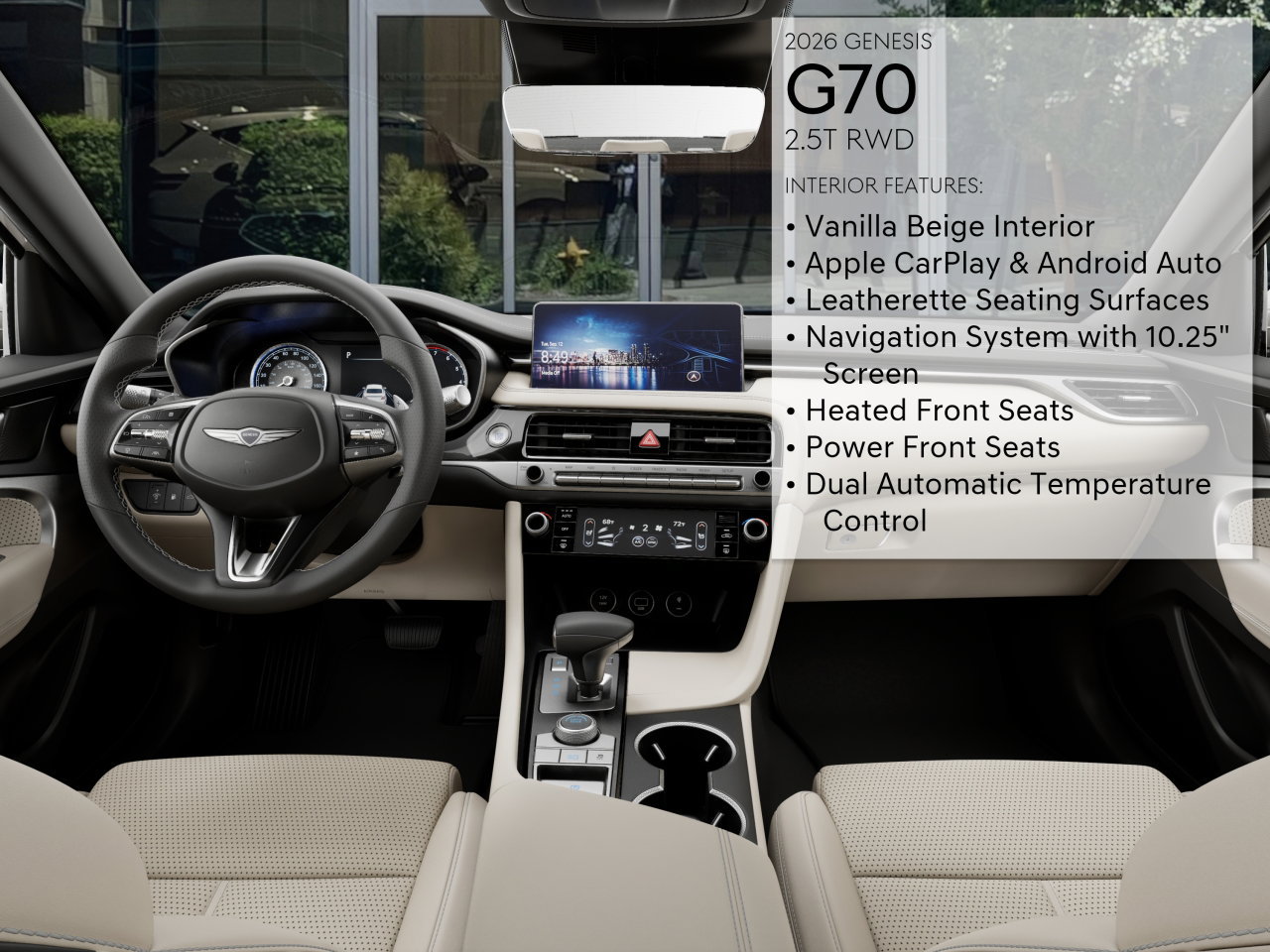 New 2026 Genesis G70 2.5T RWD image 17