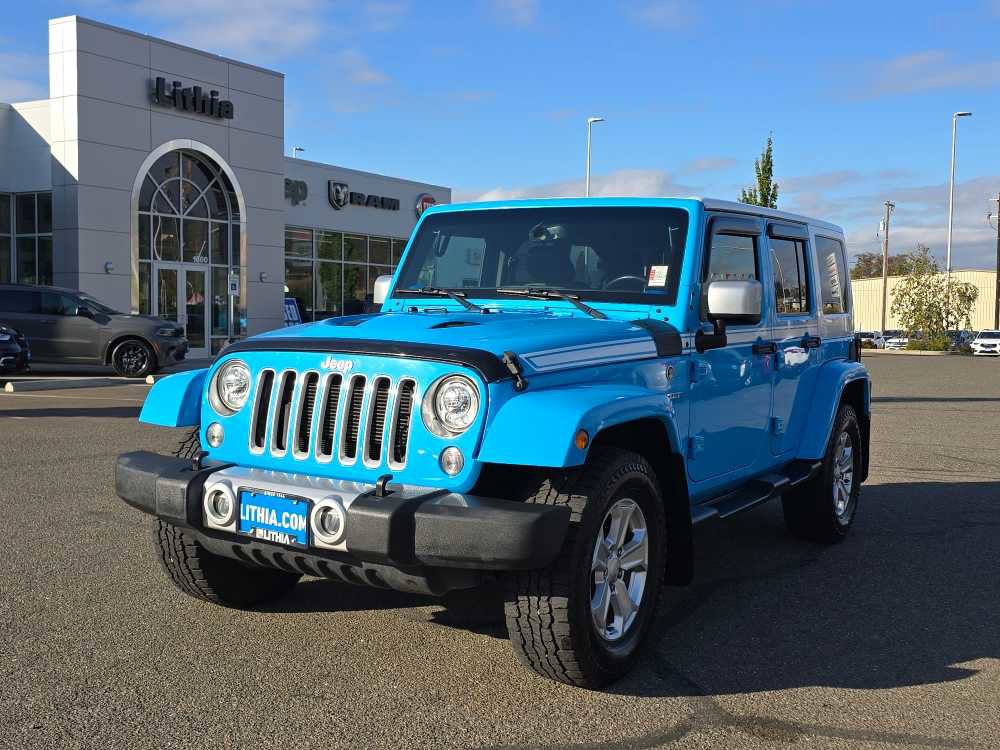 Used 2017 Jeep Wrangler Unlimited Sahara w/ Quick Order Package 24E Chief image 1