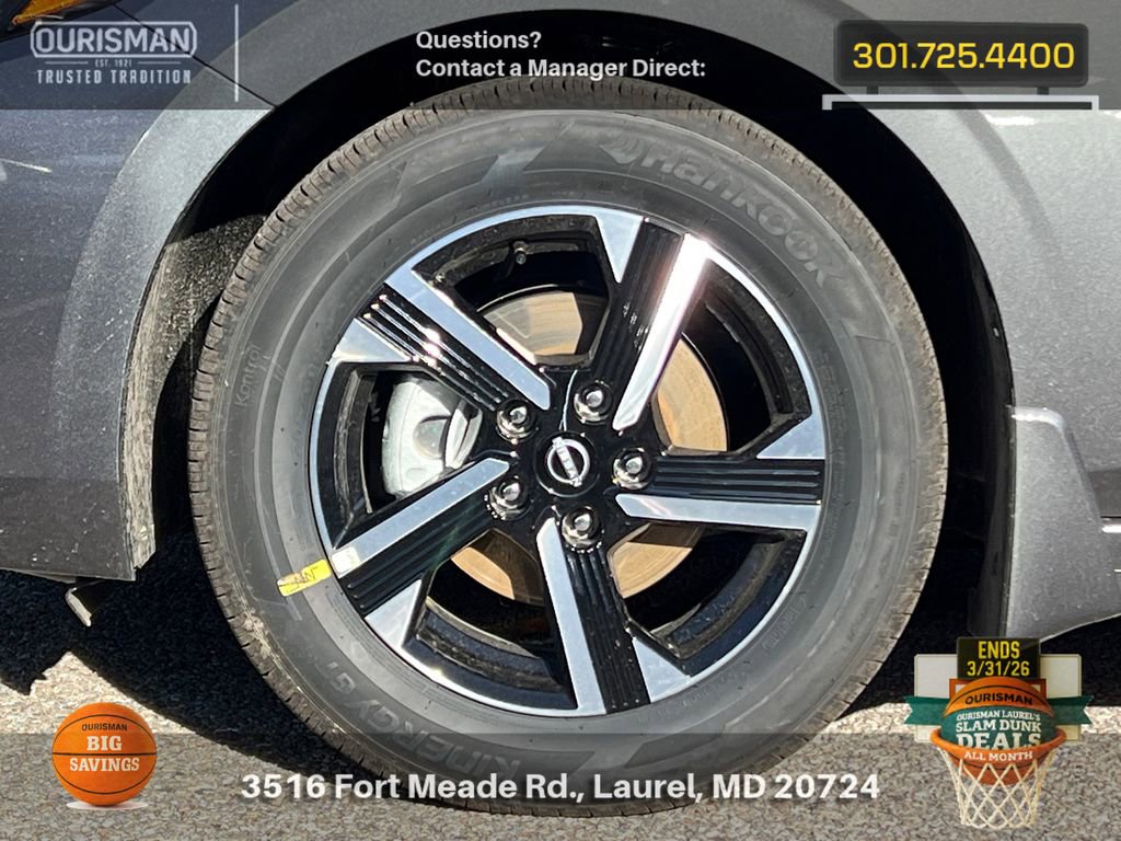 New 2025 Nissan Sentra SV image 5