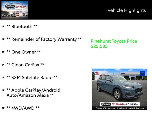 Used 2025 Honda HR-V LX image 7