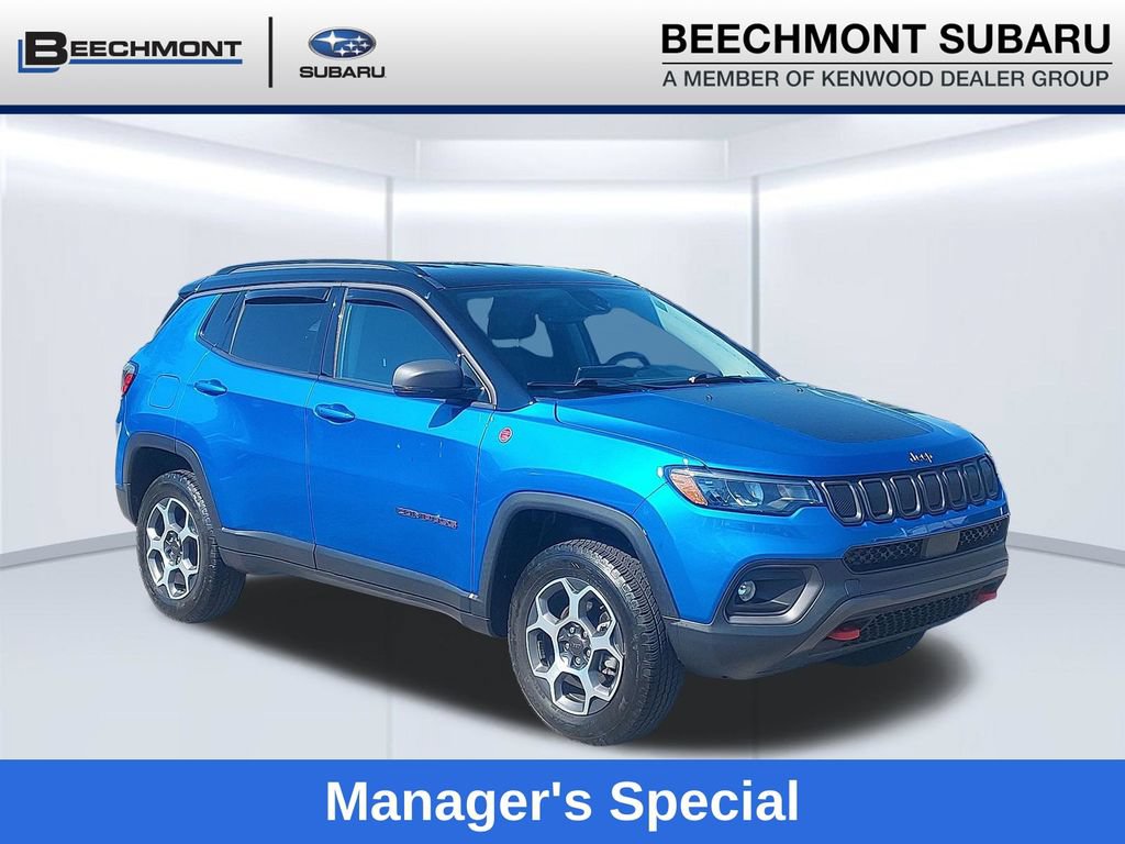Used 2022 Jeep Compass Trailhawk w/ Trailhawk Convenience Group AWD/4WD image 1