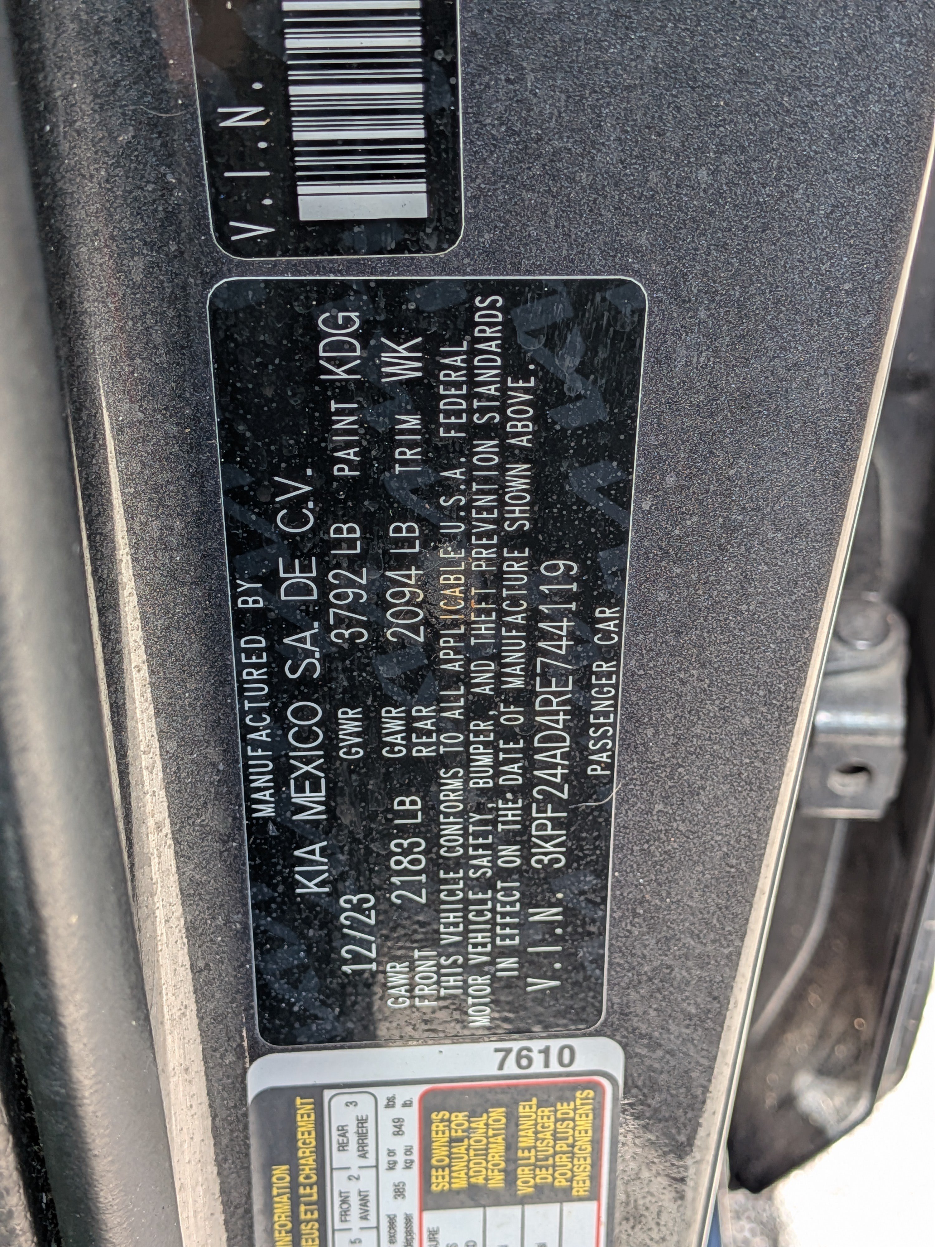 Used 2024 Kia Forte LXS FWD image 38