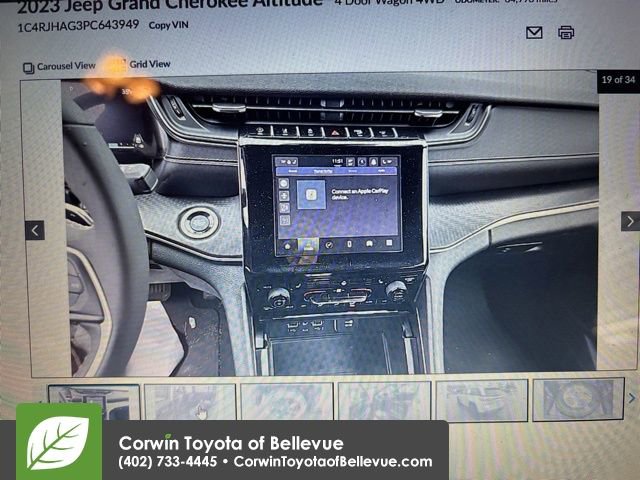 Used 2023 Jeep Grand Cherokee Altitude image 9