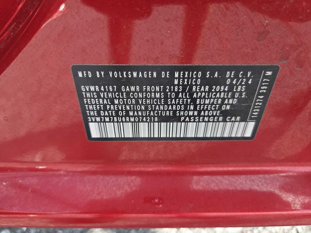 Used 2024 Volkswagen Jetta SE FWD image 28