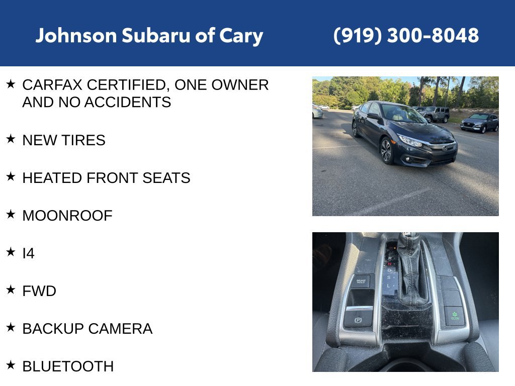 Used 2017 Honda Civic EX-T image 6