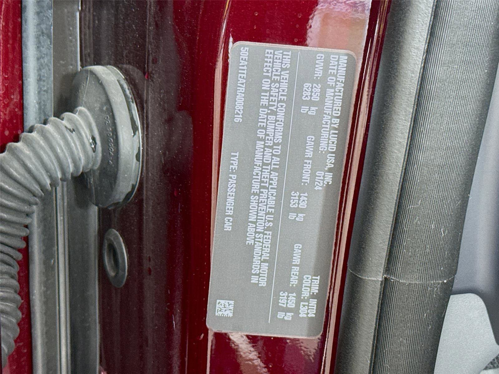 Used 2024 Lucid Air Touring image 15