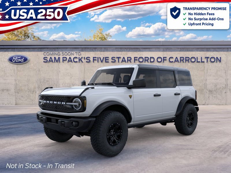 New 2026 Ford Bronco Badlands w/ Wildtrak Package AWD/4WD image 1