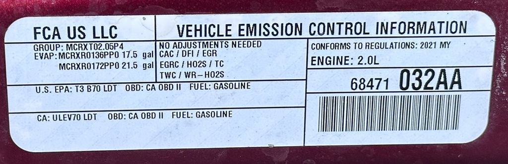 Certified 2021 Jeep Wrangler Unlimited Sport image 48