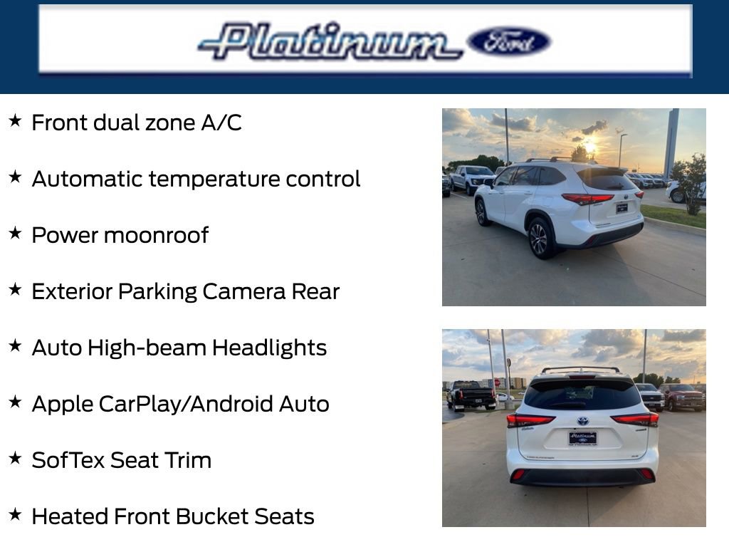 Used 2021 Toyota Highlander XLE FWD image 21