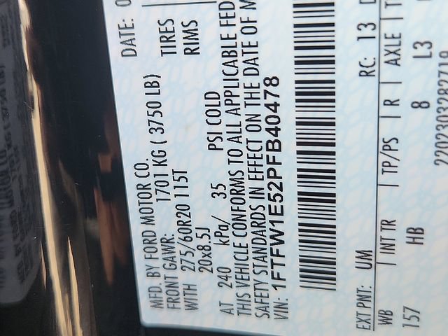 Certified 2023 Ford F150 Lariat w/ Equipment Group 502A High AWD/4WD image 21