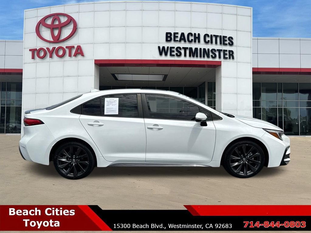Certified 2023 Toyota Corolla XSE w/ Carpet Mat Package (TMS) FWD image 13