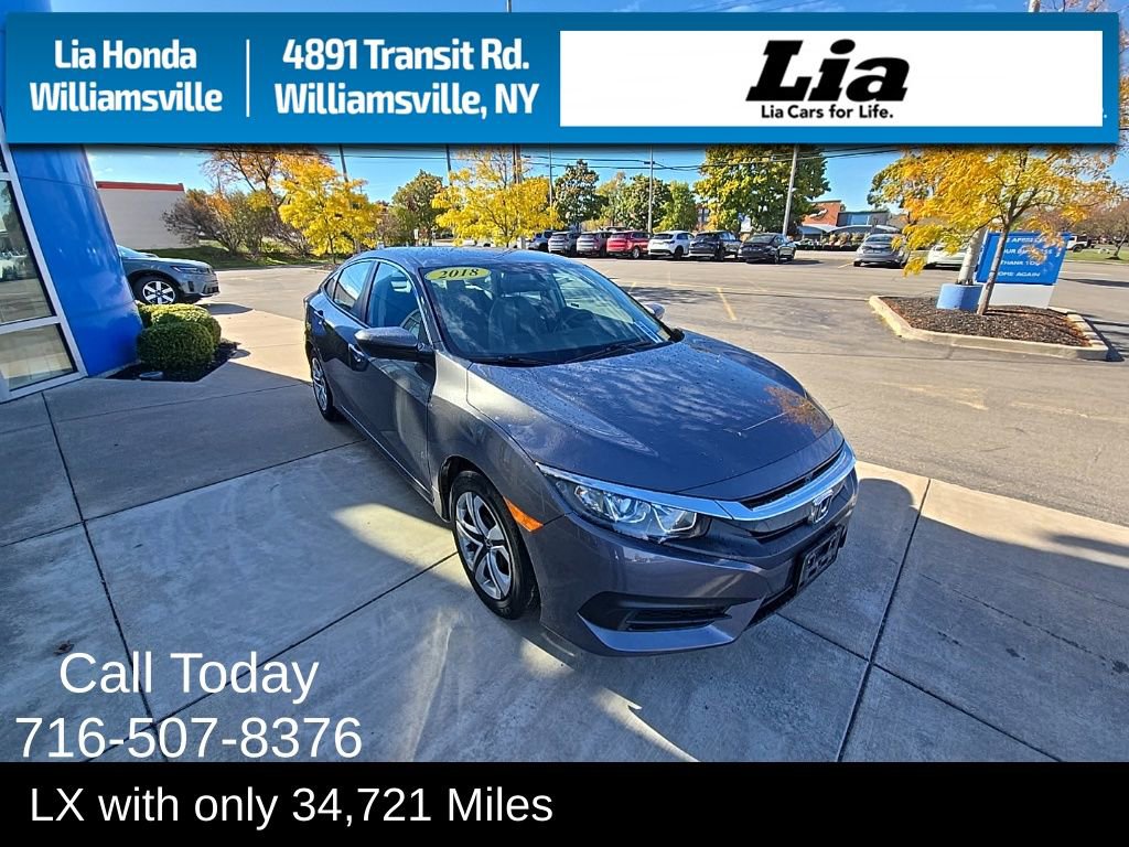 Used 2018 Honda Civic LX