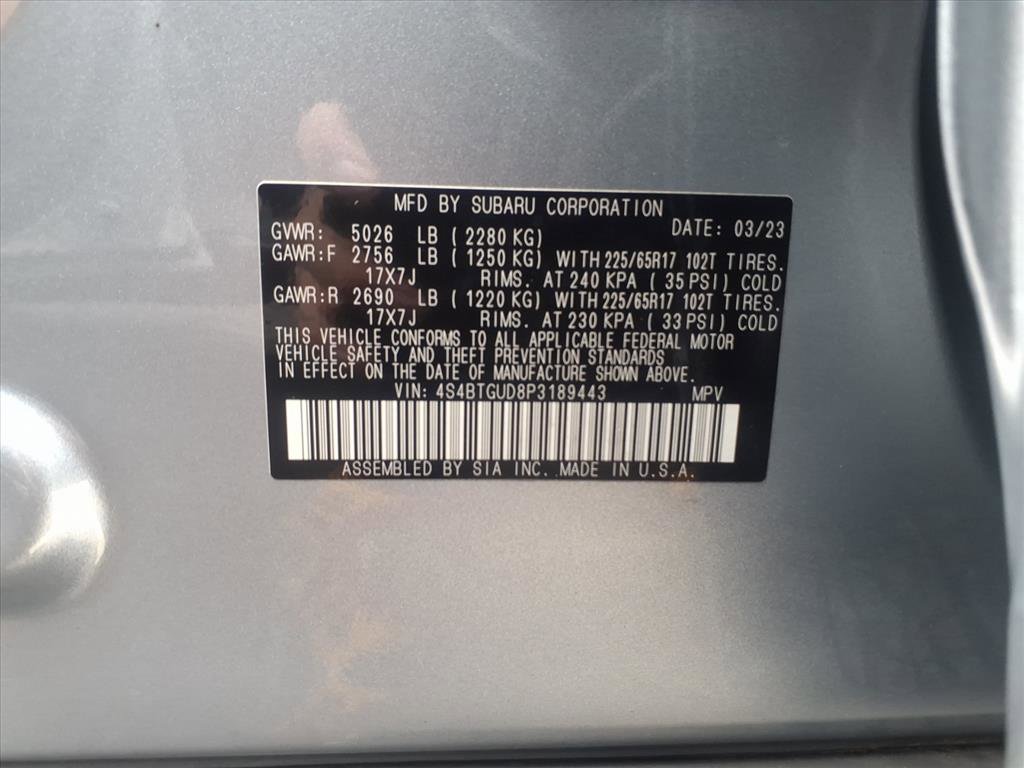 Certified 2023 Subaru Outback Wilderness image 31