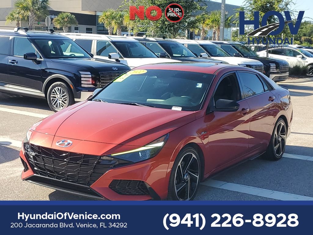 Used 2022 Hyundai Elantra N Line FWD image 4