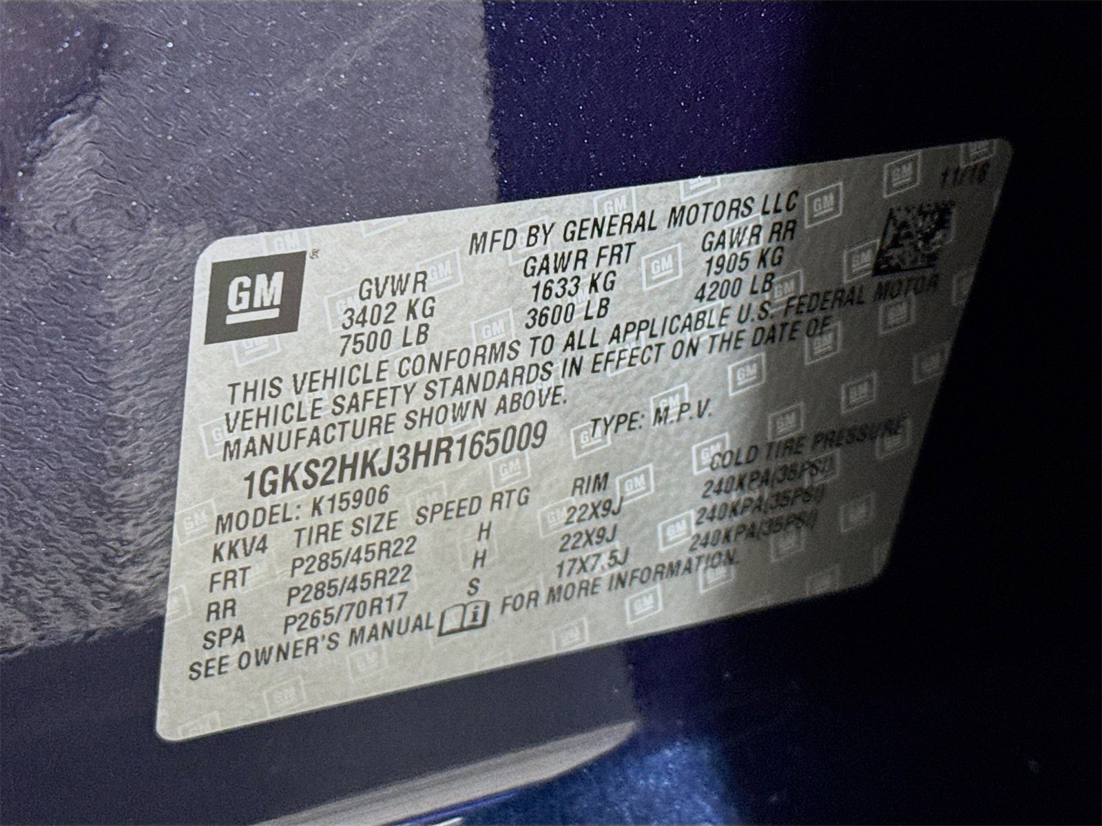 Used 2017 GMC Yukon XL Denali w/ Open Road Package image 25