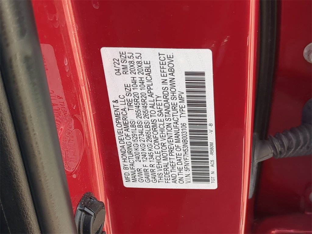 Used 2022 Honda Passport EX-L image 35