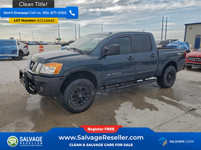 Used 2014 Nissan Titan PRO-4X w/ Pro-4x Luxury Package image 1