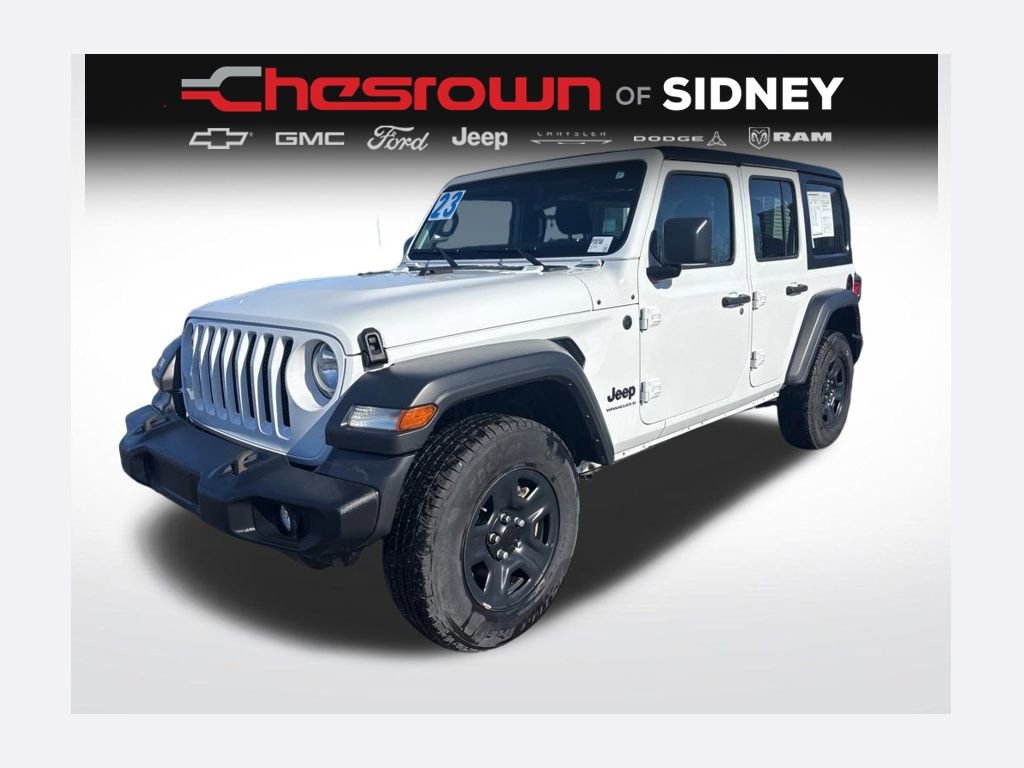 Used 2023 Jeep Wrangler Sport image 1