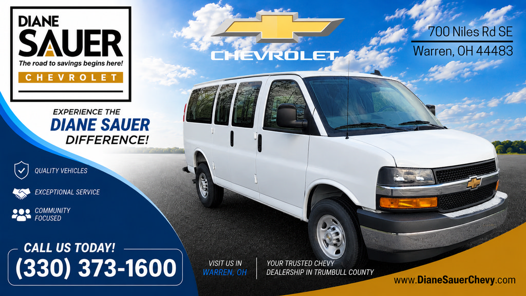 New 2025 Chevrolet Express 2500 w/ Communications Package RWD image 1