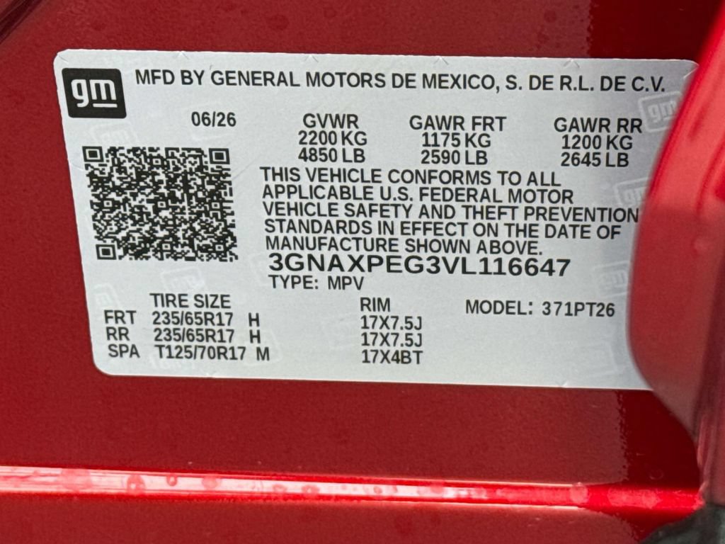 New 2027 Chevrolet Equinox LT w/ Convenience Package II AWD/4WD image 21