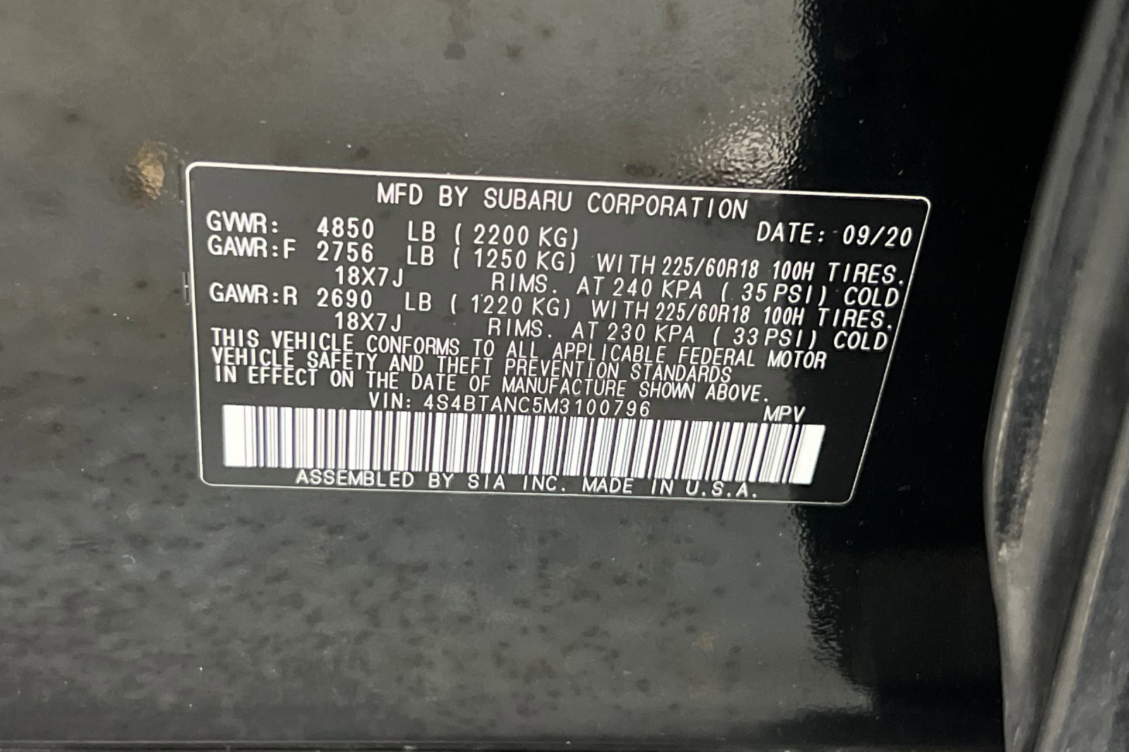 Used 2021 Subaru Outback Limited image 33