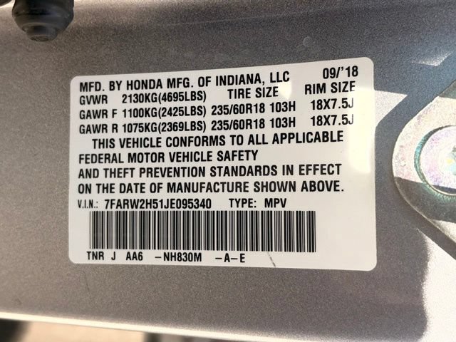 Used 2018 Honda CR-V EX image 32