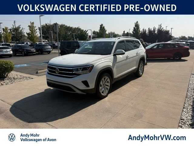 Used 2021 Volkswagen Atlas SEL AWD/4WD image 3