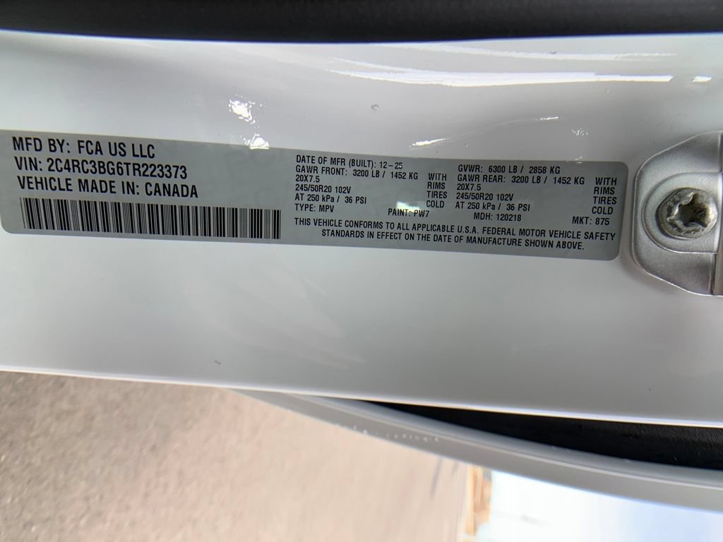 New 2026 Chrysler Pacifica Select w/ S Appearance Package AWD/4WD image 31