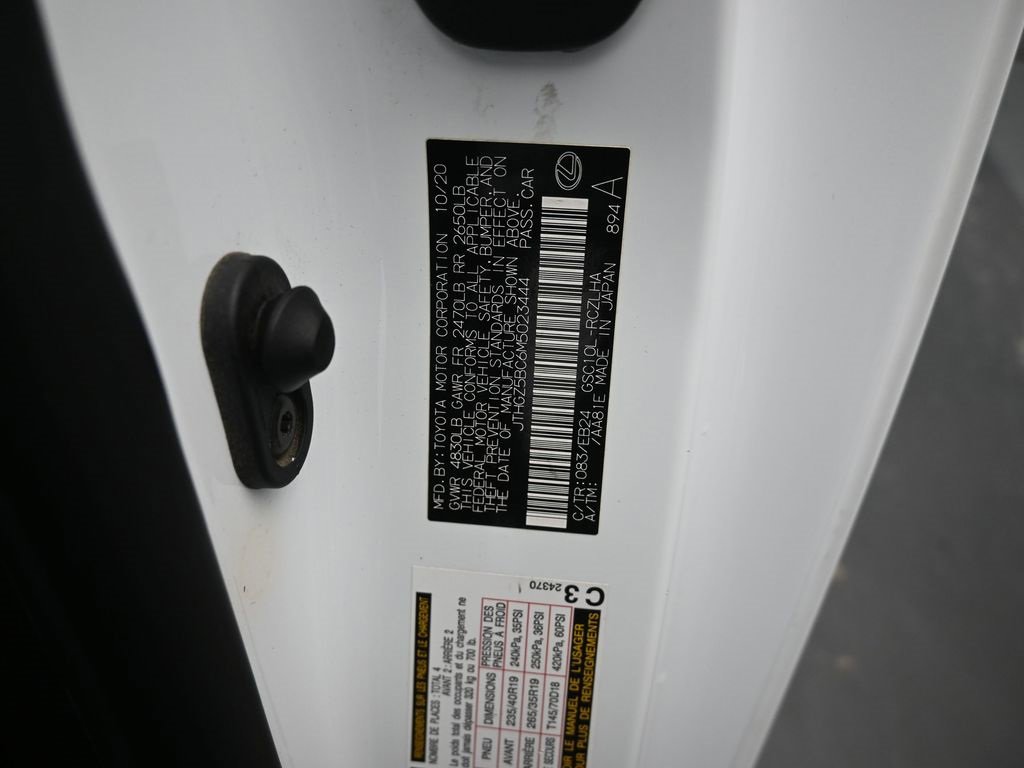 Used 2021 Lexus RC 350 F Sport w/ Accessory Package image 17