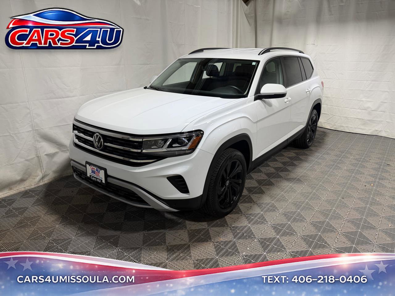 Used 2022 Volkswagen Atlas SE w/ Black Wheel Package image 1