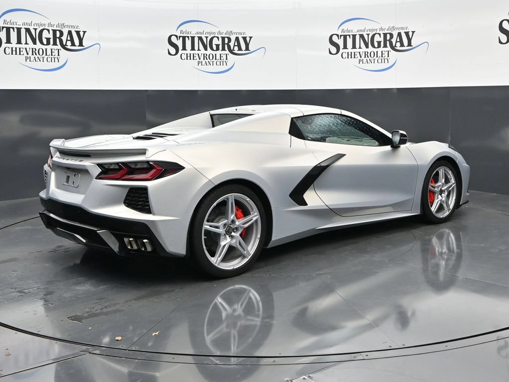 Used 2023 Chevrolet Corvette Stingray Preferred Conv w/ Chrome Exterior Badge Package RWD image 7