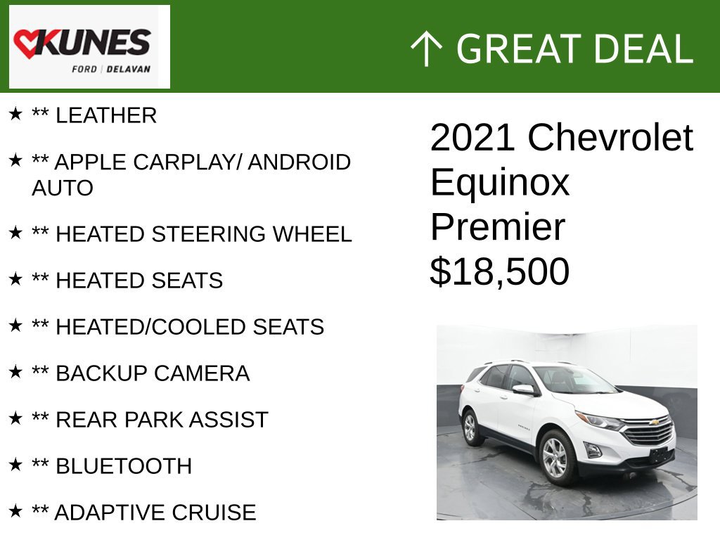 Used 2021 Chevrolet Equinox Premier AWD/4WD image 2