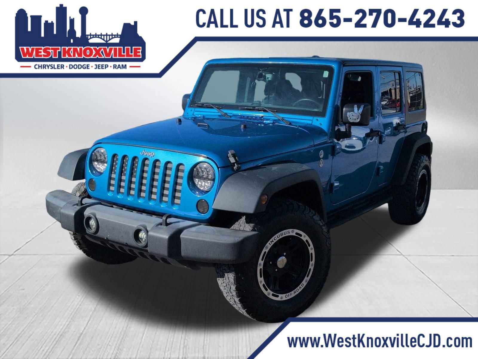 Used 2016 Jeep Wrangler Unlimited Sport w/ Quick Order Package 23S