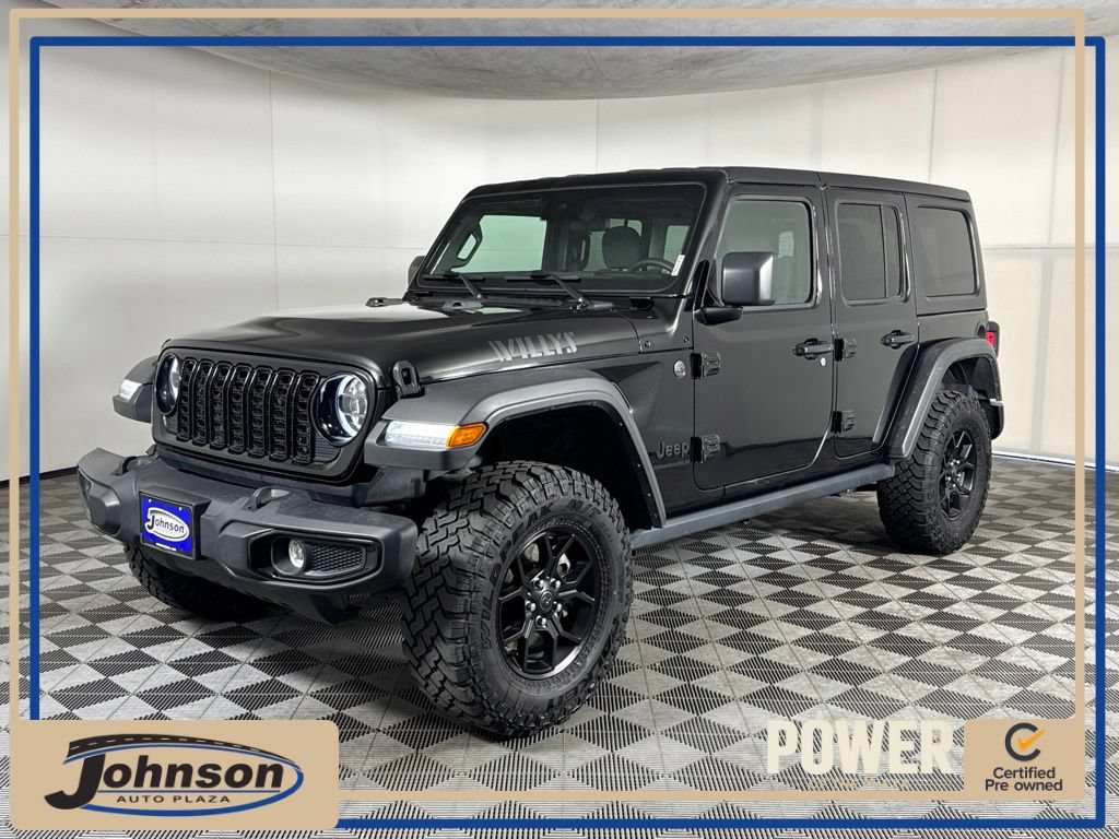 Certified 2025 Jeep Wrangler Unlimited Sport